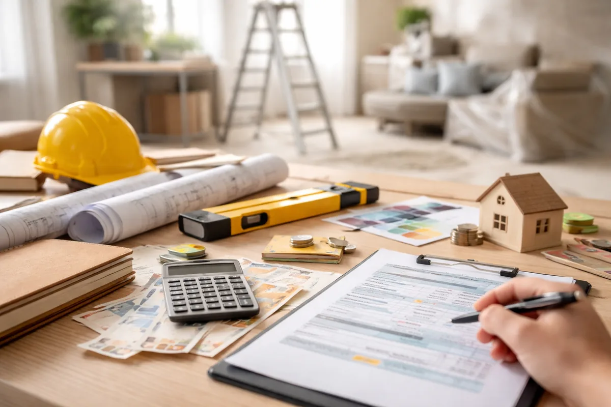 Comment établir un budget réaliste pour des travaux de rénovation maison